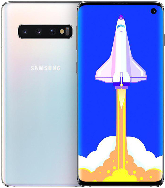 Samsung Galaxy S10 Plus – White, 64GB